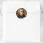 Andrew Jackson Ronde Sticker (Tas)