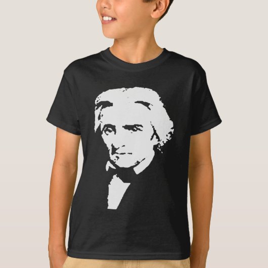 Andrew Jackson silhouette T-shirt (Voorkant)