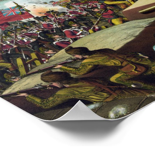 Andrew Jackson — Slag om New Orleans Poster (Hoek)