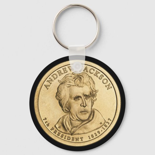 ANDREW JACKSON SLEUTELHANGER (Voorkant)