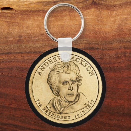 ANDREW JACKSON SLEUTELHANGER (Voorkant)