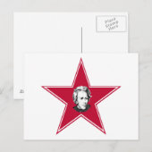 Andrew Jackson Star Briefkaart (Voorkant / Achterkant)
