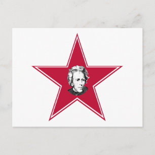 Andrew Jackson Star Briefkaart