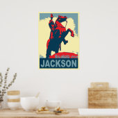 Andrew Jackson Statue New Orleans Poster (Keuken)