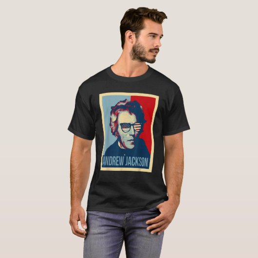 Andrew Jackson T-shirt (Voorkant volledig)
