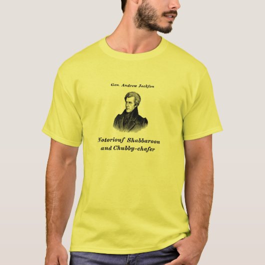 Andrew Jackson T-shirt (Voorkant)
