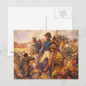 Andrew Jackson Tijdens de strijd om New Orleans Briefkaart (Voorkant / Achterkant)