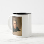 Andrew Jackson Tweekleurige Koffiemok (Voorkant links)