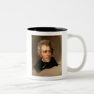 Andrew Jackson Tweekleurige Koffiemok