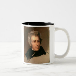 Andrew Jackson Tweekleurige Koffiemok