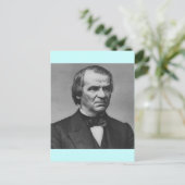 Andrew Johnson 17 Briefkaart (Staand voorkant)
