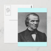 Andrew Johnson 17 Briefkaart (Voorkant / Achterkant)