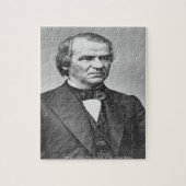 Andrew Johnson 17e President van Amerika. Legpuzzel (Verticaal)