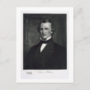 Andrew Johnson (1808-75), 17e President van de Ver Briefkaart