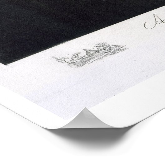 Andrew Johnson (1808-75), 17e President van de Ver Poster (Hoek)