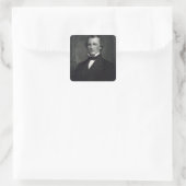 Andrew Johnson (1808-75), 17e President van de Ver Vierkante Sticker (Tas)