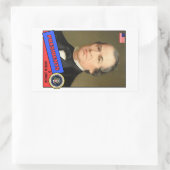 Andrew Johnson Baseball Card Rechthoekige Sticker (Tas)