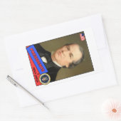 Andrew Johnson Baseball Card Rechthoekige Sticker (Envelop)