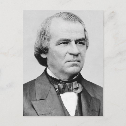 Andrew Johnson Briefkaart (Voorkant)