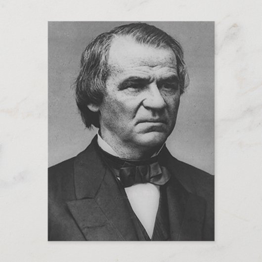 Andrew Johnson Briefkaart (Voorkant)