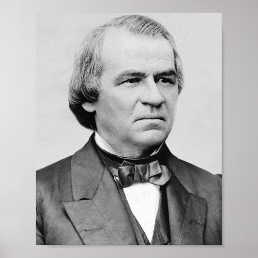 Andrew Johnson Poster (Voorkant)