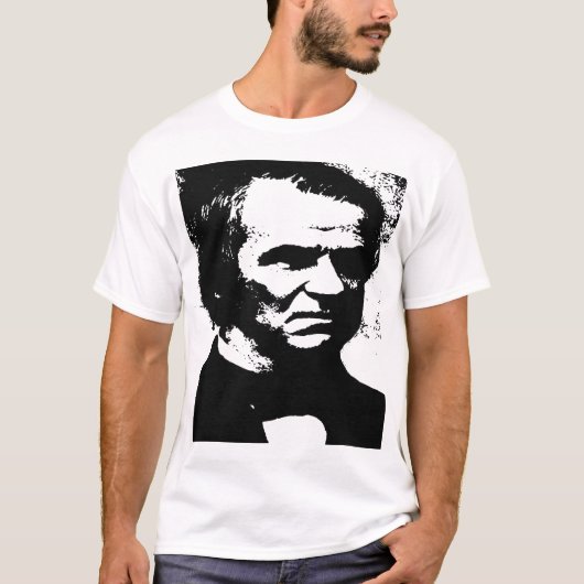 Andrew Johnson silhouette T-shirt (Voorkant)