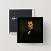 Andrew Johnson Vierkante Button 5,1 Cm (Voorkant /achterkant)
