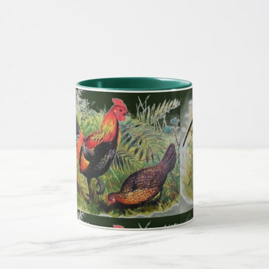 Andrew Neale Red Oerwoud Fowl Mok (Midden)