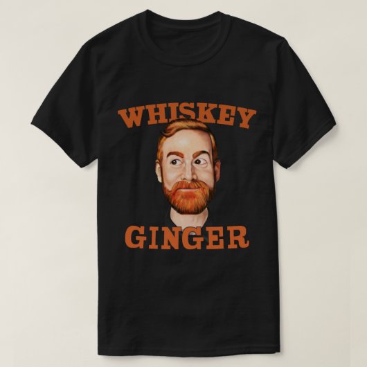 Andrew Santino Whiskey Ginger T-shirt (Design voorkant)