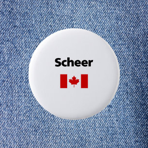 Andrew Scheer Canada Canadese vlag lichtkleur Ronde Button 5,7 Cm