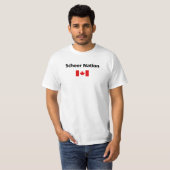 Andrew Scheer Nation Conservatieve Canadese vlag T-shirt (Voorkant volledig)