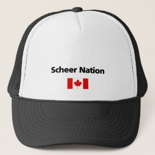 Andrew Scheer Nation Conservatieve Canadese vlag Trucker Pet