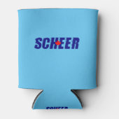 Andrew Scheer Speedy Bold Blue Maple Leaf Color Blikjeskoeler (Voorkant)