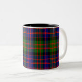 Andrew Scottish Tartan Tweekleurige Koffiemok (Voorkant rechts)