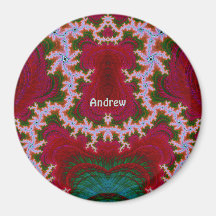 ANDREW ~ Shades of White, Green, Red kerst~