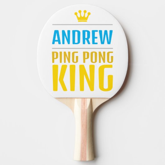 Andrew Tafeltennisbatje (Voorkant)