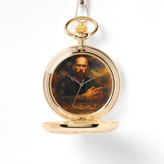 Andrew Tate Gold Pocket Watch Horloge
