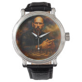 Andrew Tate leren horloge (Voorkant)