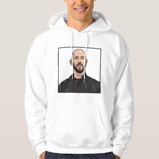 Andrew Tate Portrait Hoodie (Voorkant)