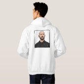 Andrew Tate Portrait Hoodie (Achterkant volledig)
