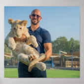 Andrew Tate tijger poster (Voorkant)