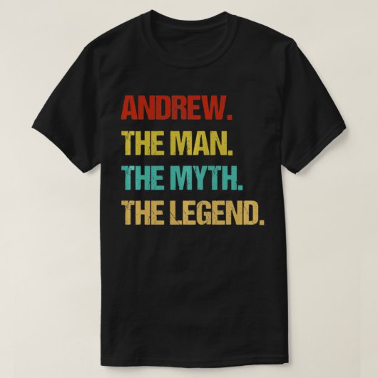 Andrew The Man The Myth The Legend Pullover (Design voorkant)