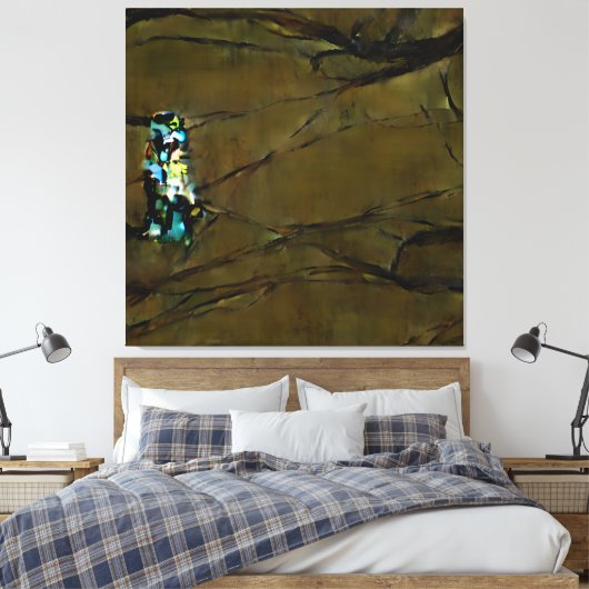 Andrew Wyeth - Christina's World, 1948 Kunst Canvas Afdruk (Insitu (Slaapkamer))