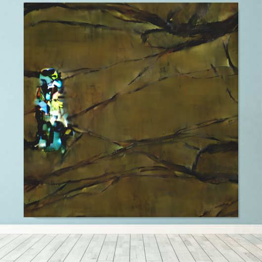 Andrew Wyeth - Christina's World, 1948 Kunst Canvas Afdruk (Insitu (Houten vloer))