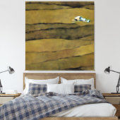 Andrew Wyeth - Christina's World, 1948 Stijlkunst Canvas Afdruk (Insitu (Slaapkamer))