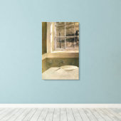 Andrew Wyeth - GROUNDHOG DAY Canvas Afdruk (Insitu (Houten vloer))