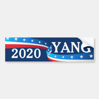Andrew Yang 2020 President Bumpersticker