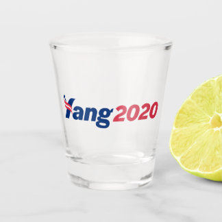 Andrew Yang 2020 Presidential Campaign Shot Glas
