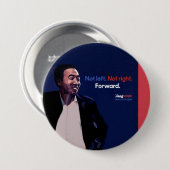 Andrew Yang 2020 Ronde Button 7,6 Cm (Voorkant /achterkant)