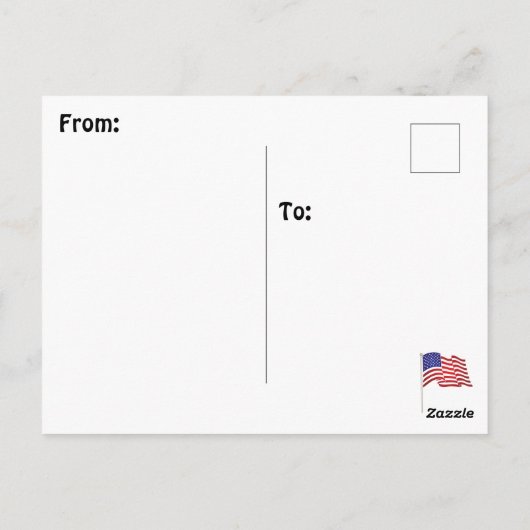 Andrew Yang uit het tweede democratische debat Briefkaart (Achterkant)